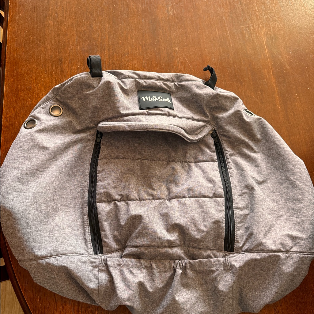 Milk Snob Gray Car Seat Cover